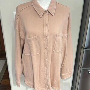Aerie. Button up Shacket